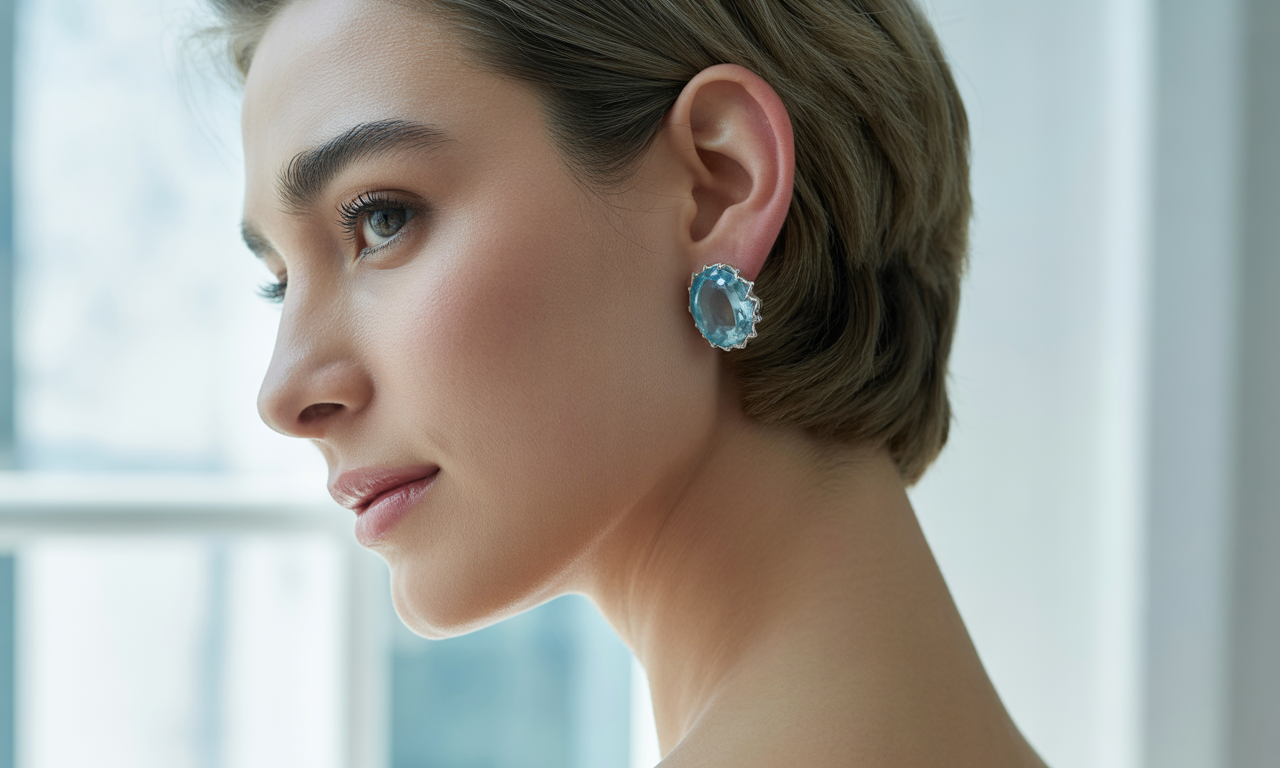découvrez nos boucles d’oreilles aigue-marine, un cadeau précieux qui symbolise la sérénité et les émotions profondes, parfait pour exprimer des sentiments authentiques.