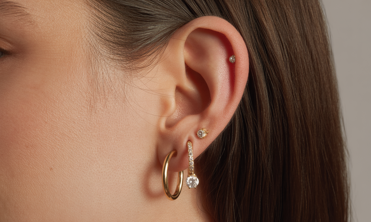 découvrez notre guide stylé des boucles d’oreilles pour piercings multiples, avec les tendances incontournables pour sublimer vos deux trous avec style et originalité.