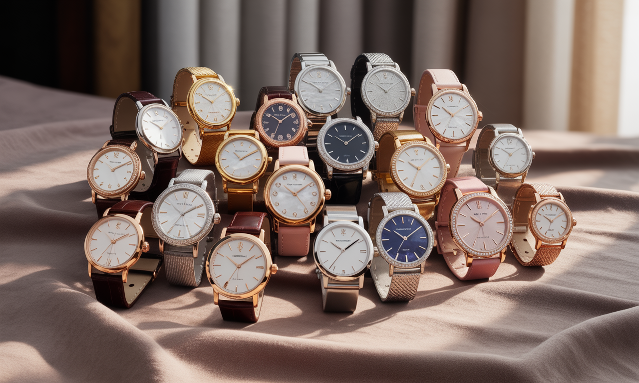 explorez notre sélection exclusive de 25 montres de luxe pour femme, des modèles intemporels et élégants qui sublimeront votre style avec raffinement.