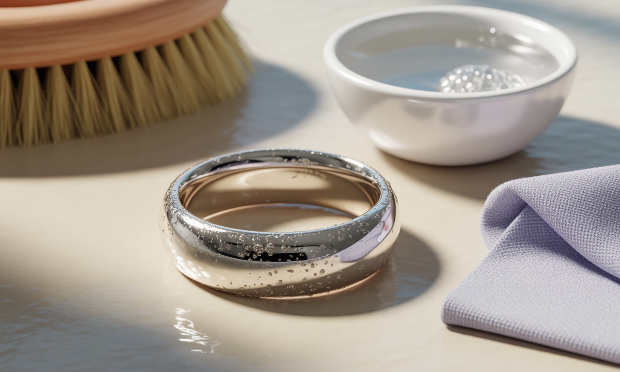découvrez notre guide pratique avec des astuces efficaces pour nettoyer et entretenir votre bague en argent, et conservez son éclat durablement.
